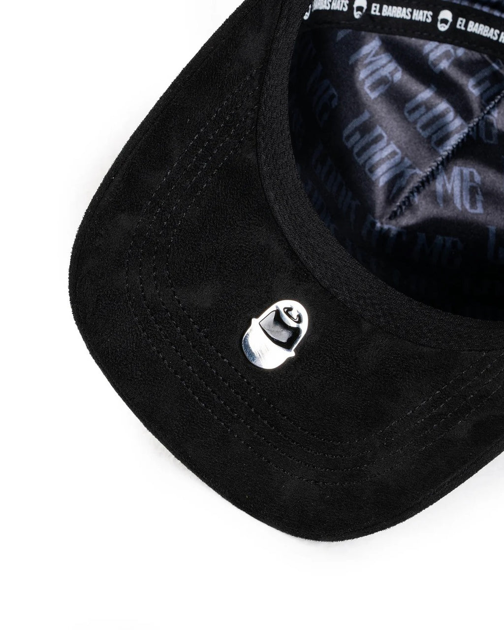 Barbas Hats Scream — detalle visera